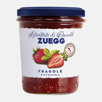 Конфитюр Zuegg Экстра Клубника 320г