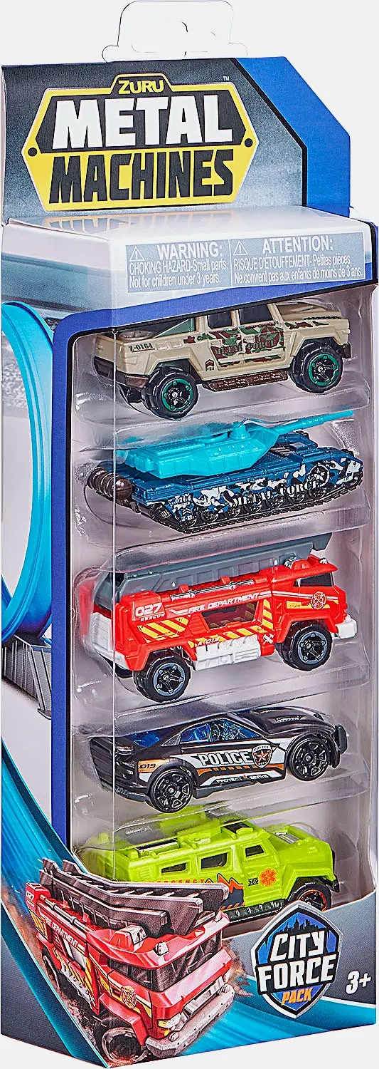 Набор моделей автомобилей 1:64 Zuru 5шт в ассортименте 200г 10.8*3.5*30см - фото 7 Набор моделей автомобилей 1:64 Zuru 5шт в ассортименте 200г 10.8*3.5*30см - фото 7