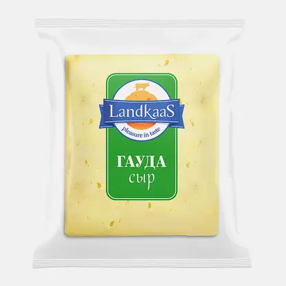 Сыр Landkaas Гауда 45% весовой
