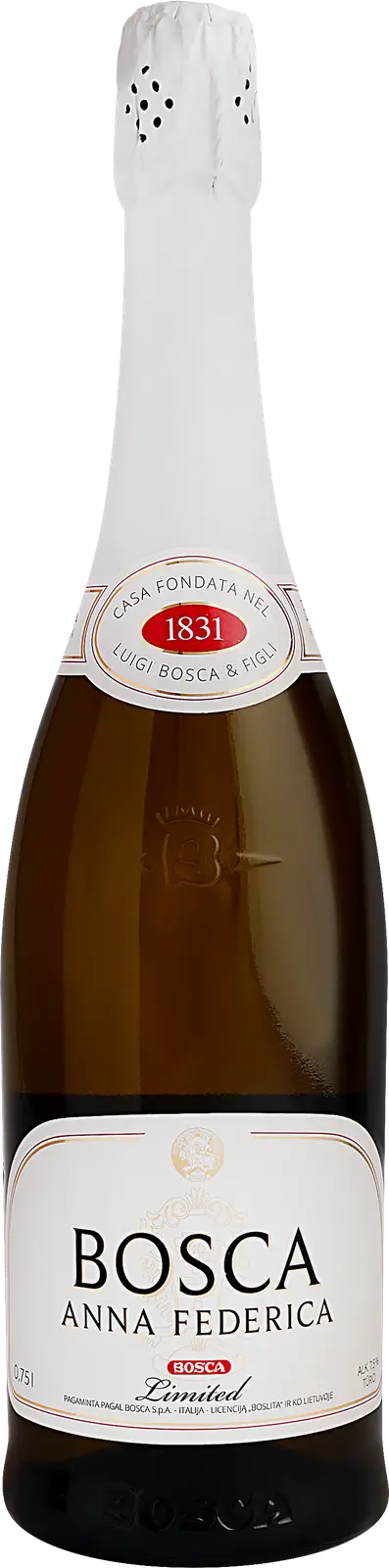 Изображение товара Винный напиток газированный белый полусладкий Bosca 7.5% 750мл