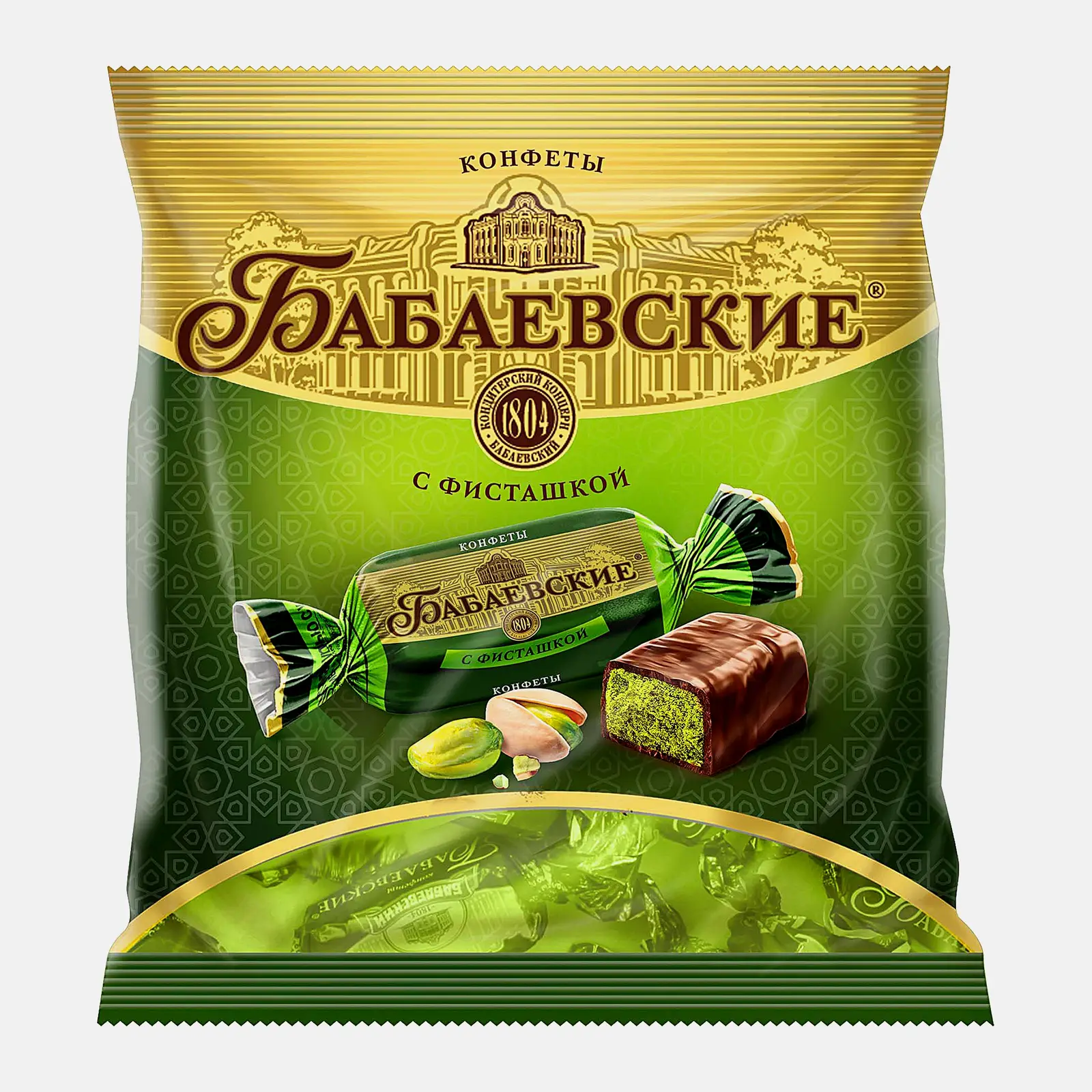 Конфеты с фисташкой Бабаевский 200г Конфеты с фисташкой Бабаевский 200г