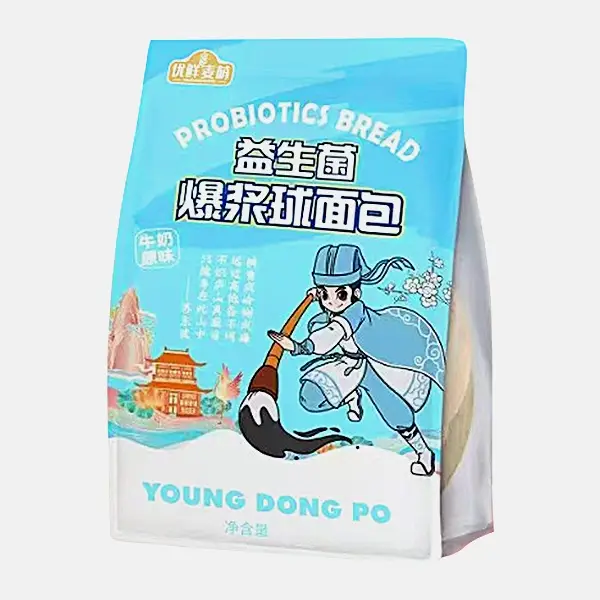 Изображение товара Булочка с молочным вкусом и пробиотиком Date 70г - свежая сладкая выпечка с начинкой