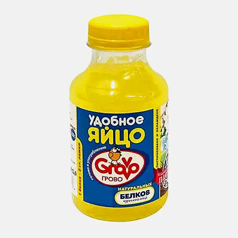 Изображение товара Белок яичный Grovo 330г - натуральный продукт с высоким содержанием белка