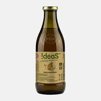 Детокс-сок Ideas ананас-апельсин-гранат 1л