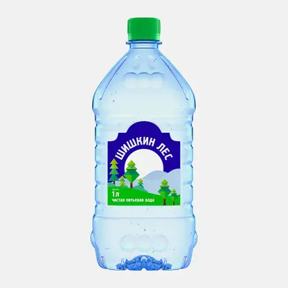 Вода Шишкин лес питьевая негазированная 1л
