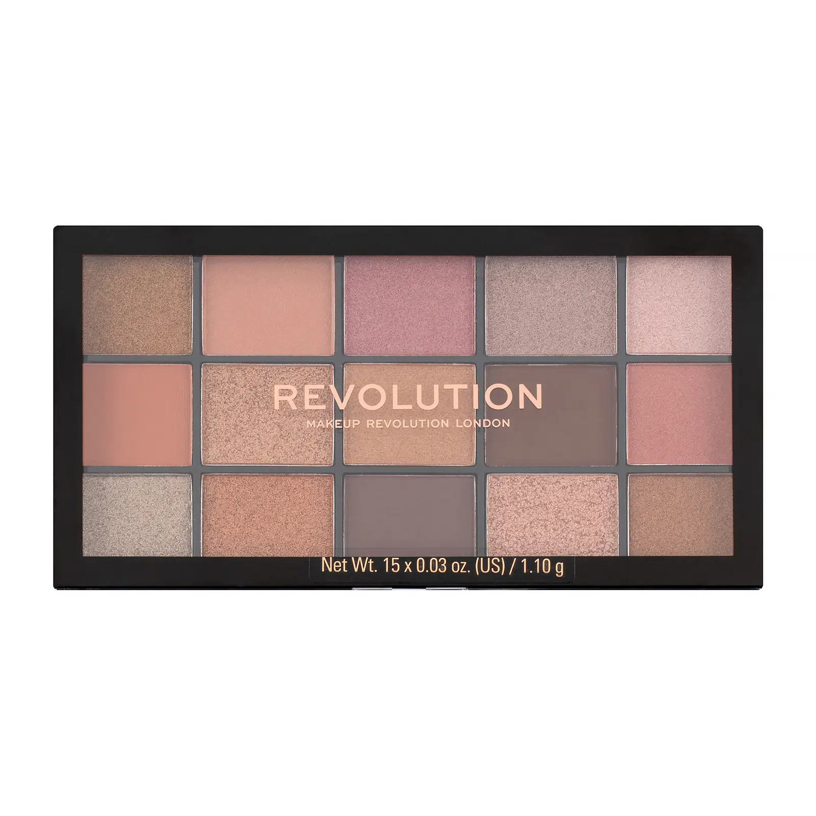Тени для век Make-Up Revolution Re-Loaded Fundamental