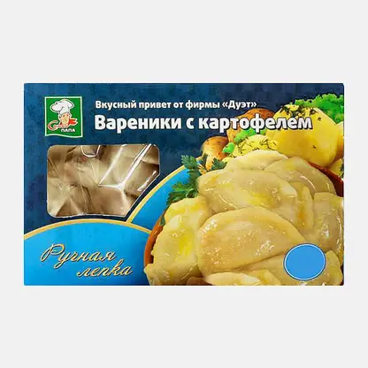 Вареники с картофелем 450г