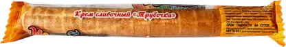 Трубочка вафельная со сливочным кремом Мирата 65г
