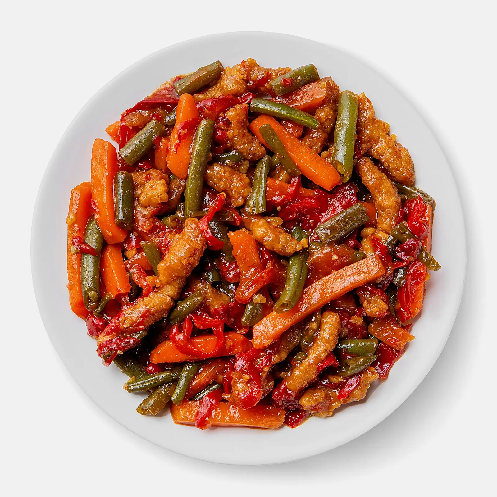 Свинина по-тайски с овощами М Кухня 220г