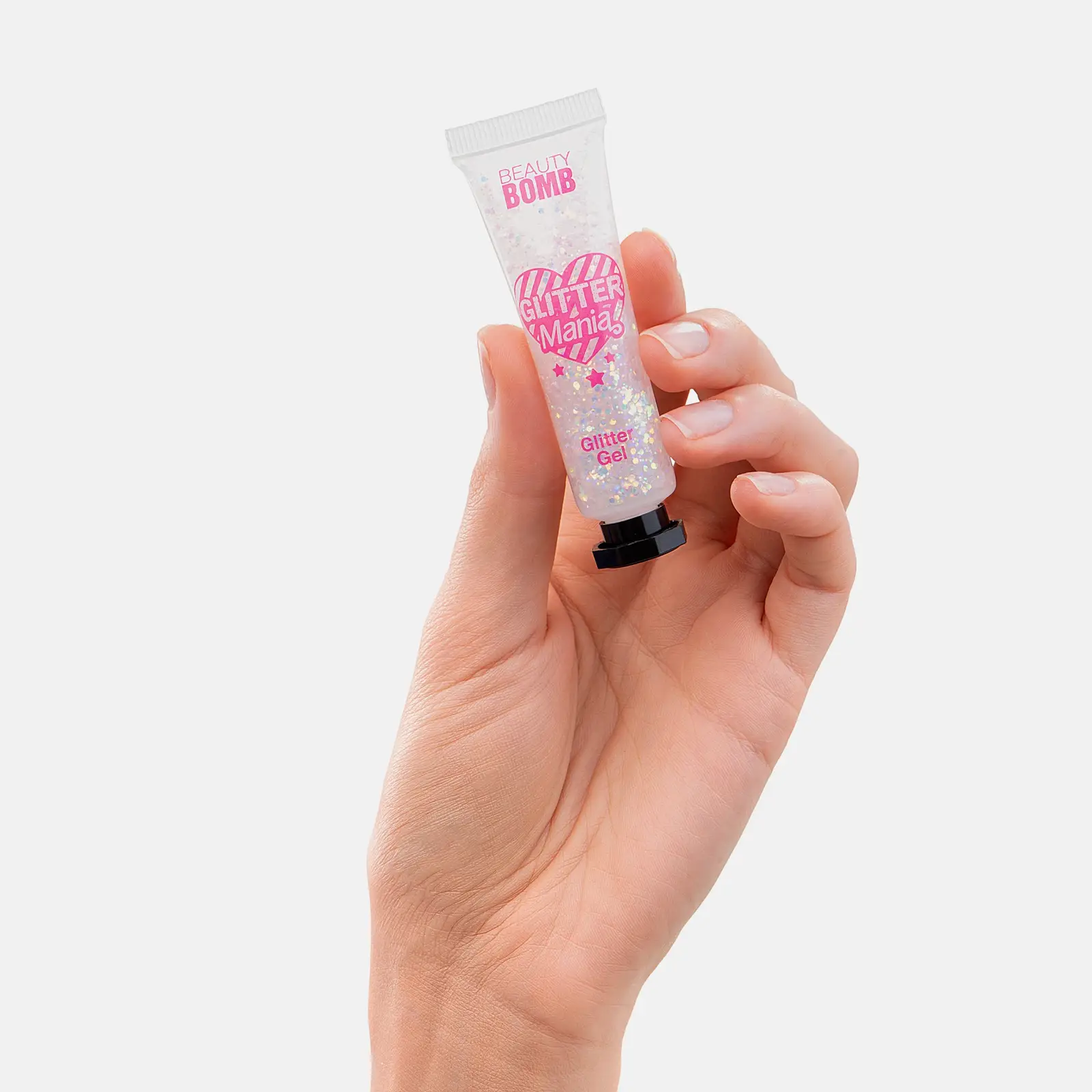 Глиттер гель для лица Glitter Mania тон 01 Beauty Bomb