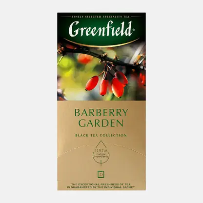 Чай черный Greenfield Barberry Garden 25пак
