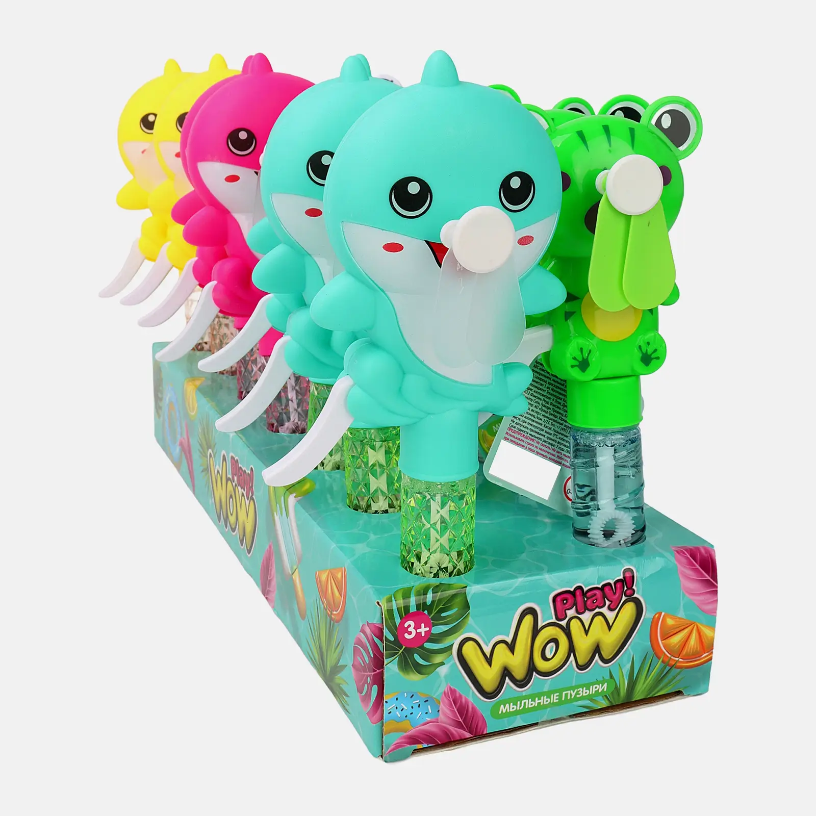 Игровые мыльные пузыри вентилятор Wowplay! 30мл в ассортименте - фото 8