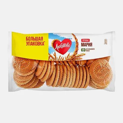 Печенье затяжное Мария Любятово 500г