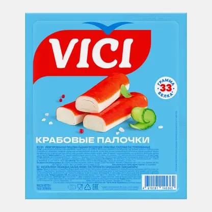 Крабовые палочки Vici охлажденные 500г