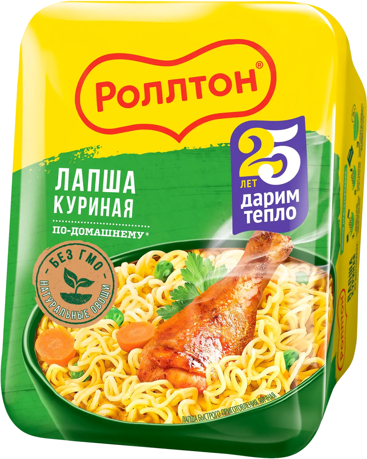 Лапша Роллтон Куриная по-домашнему 90г - Магнит-Продукты