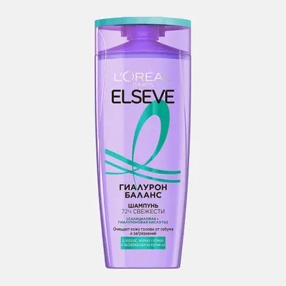 Шампунь для волос L’Oréal Paris Elseve Гиалурон Баланс 400мл