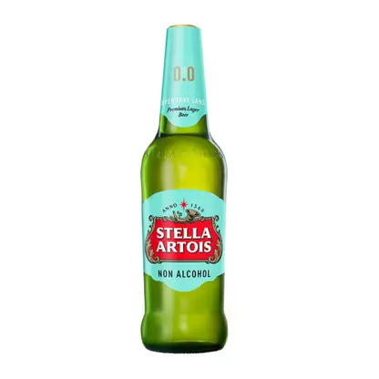 Изображение товара Пиво Stella Artois светлое фильтрованное пастеризованное безалкогольное 0% 440мл