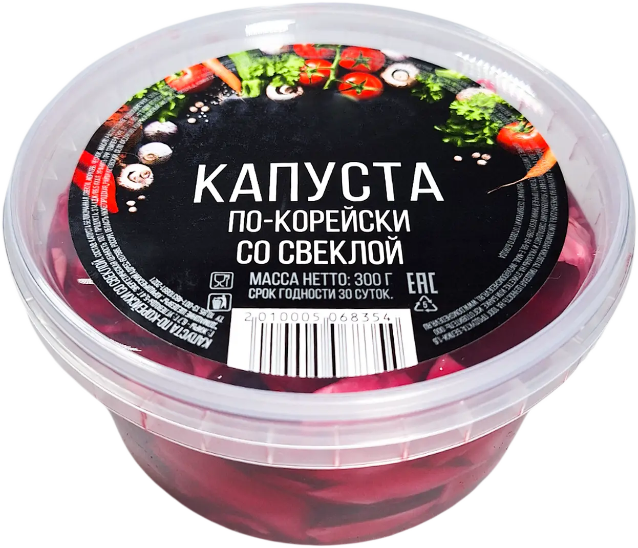 Капуста по-корейски со свеклой 300г — в каталоге на сайте сети Магнит |  Краснодар