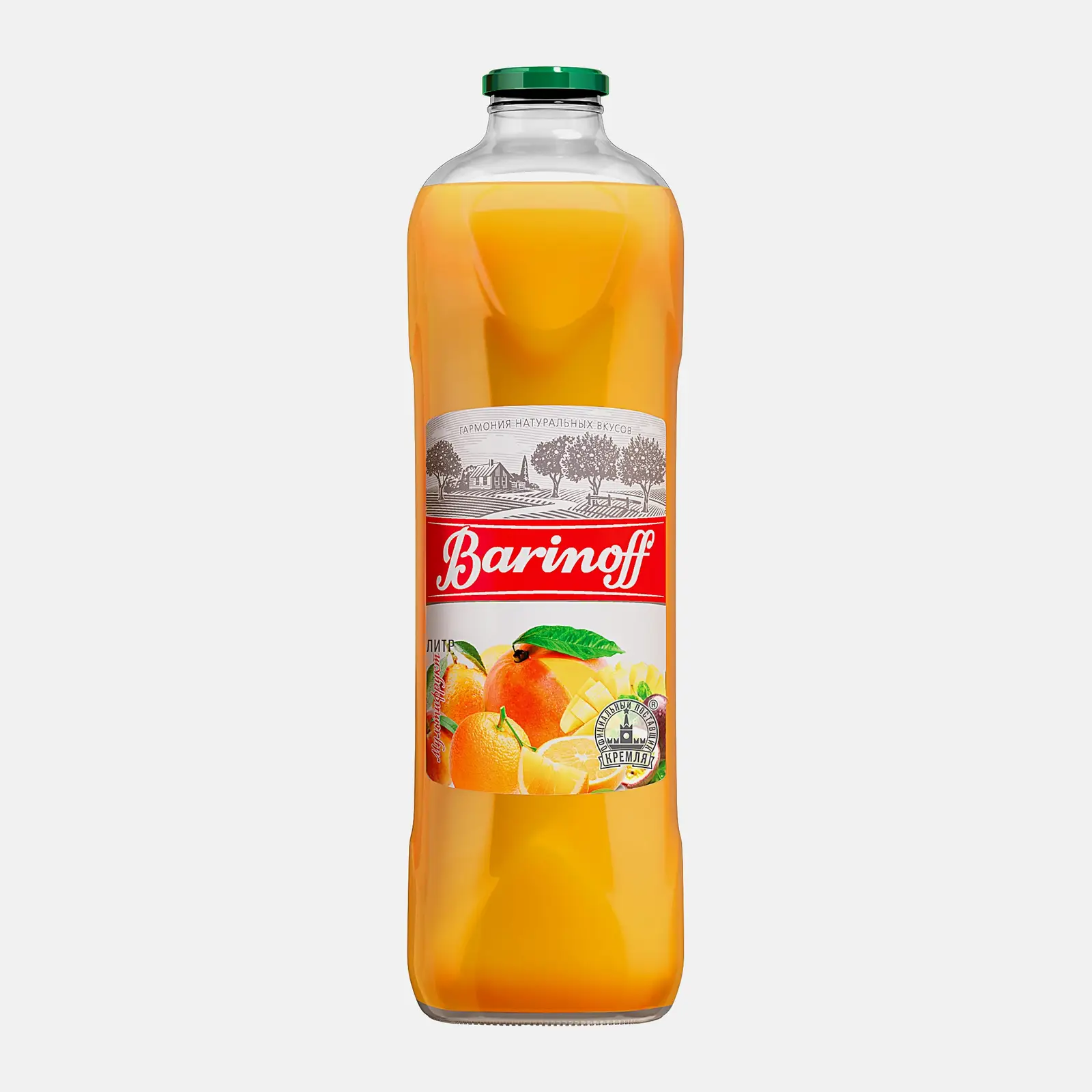 Нектар Barinoff мультифруктовый с мякотью 1л