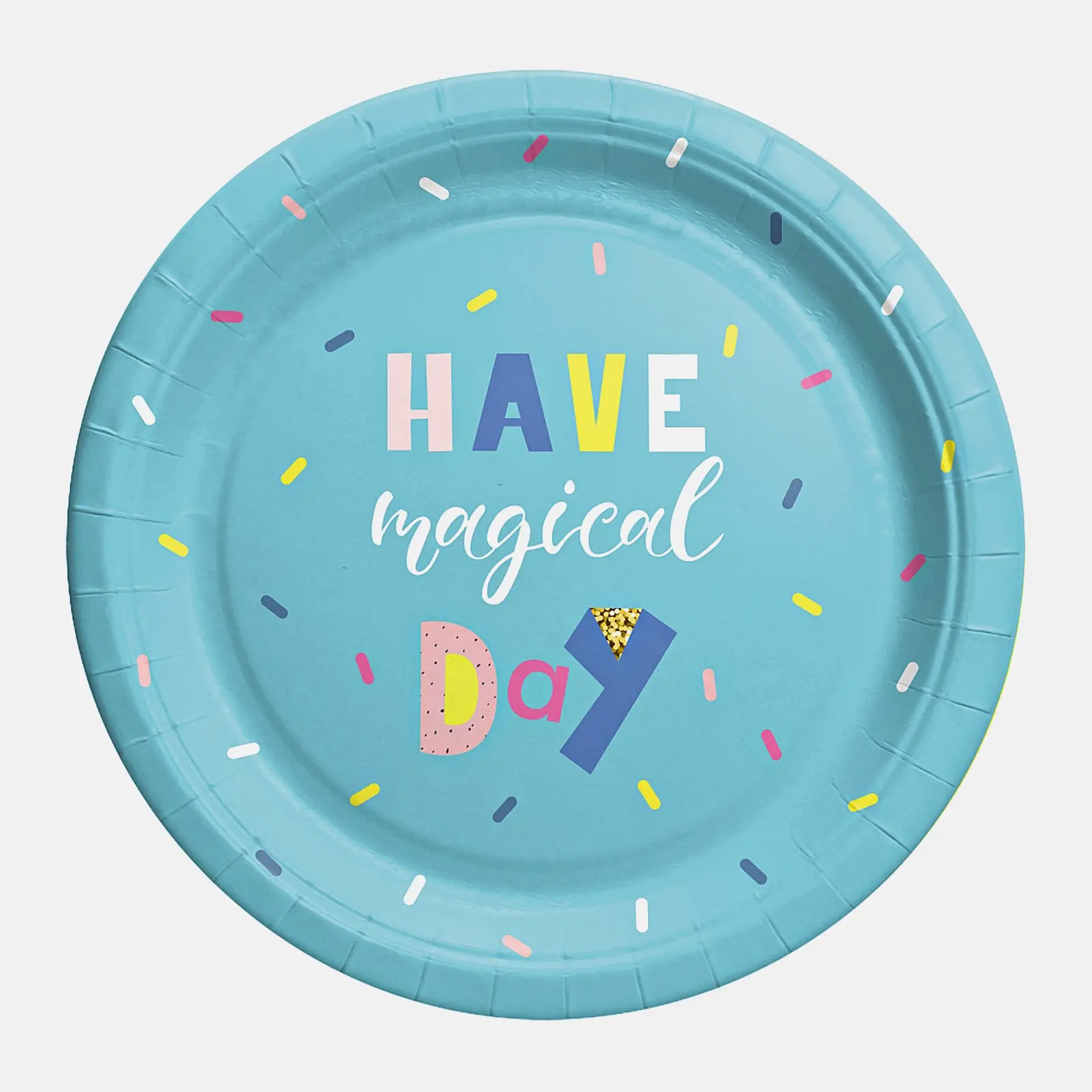 Тарелки картонные Пакетико Happy Birthday 6шт в ассортименте - фото 2
