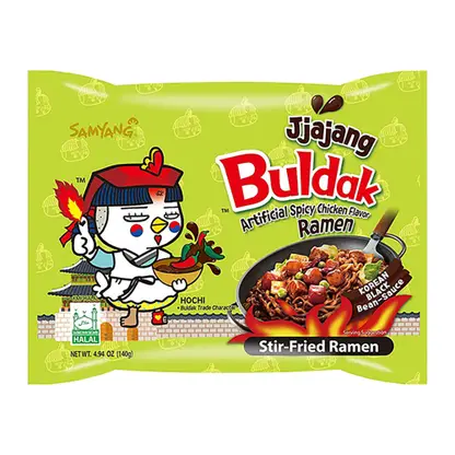 Изображение товара Лапша Samyang Hot Chicken Jjajang 140г