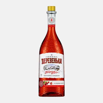 Настойка Зимняя Деревенька Графиня Вишня сладкая 19% 500мл