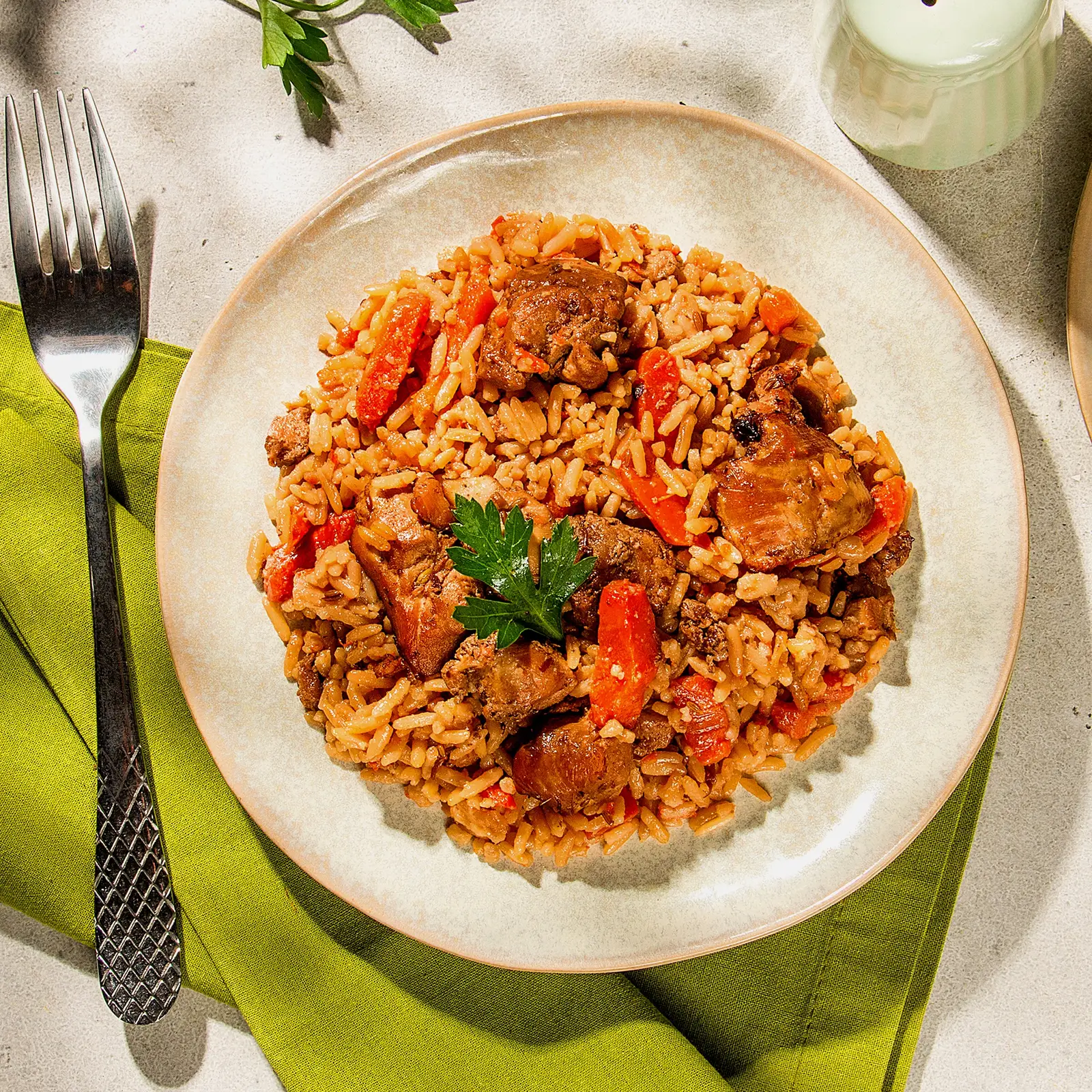Плов с курицей М Кухня 250г Плов с курицей М Кухня 250г
