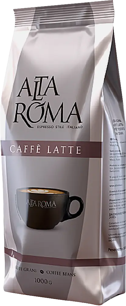 Кофе в зернах Alta roma Caffe Latte 1кг