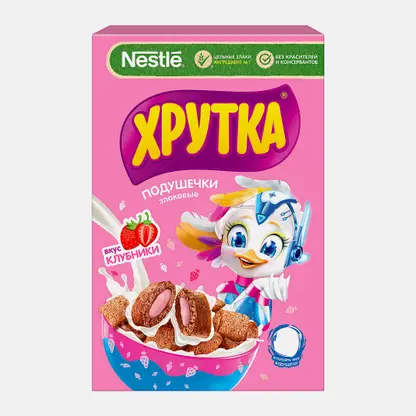 Подушечки Хрутка со вкусом клубники 220г