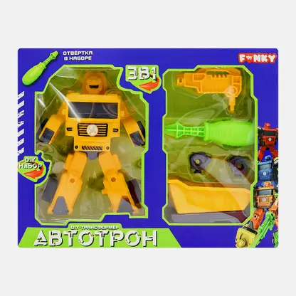 Робот-трансформер Funky Toys 20см в ассортименте