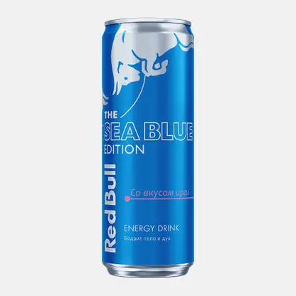 Напиток энергетический Red Bull the Sea Blue Edition с иргой 355мл