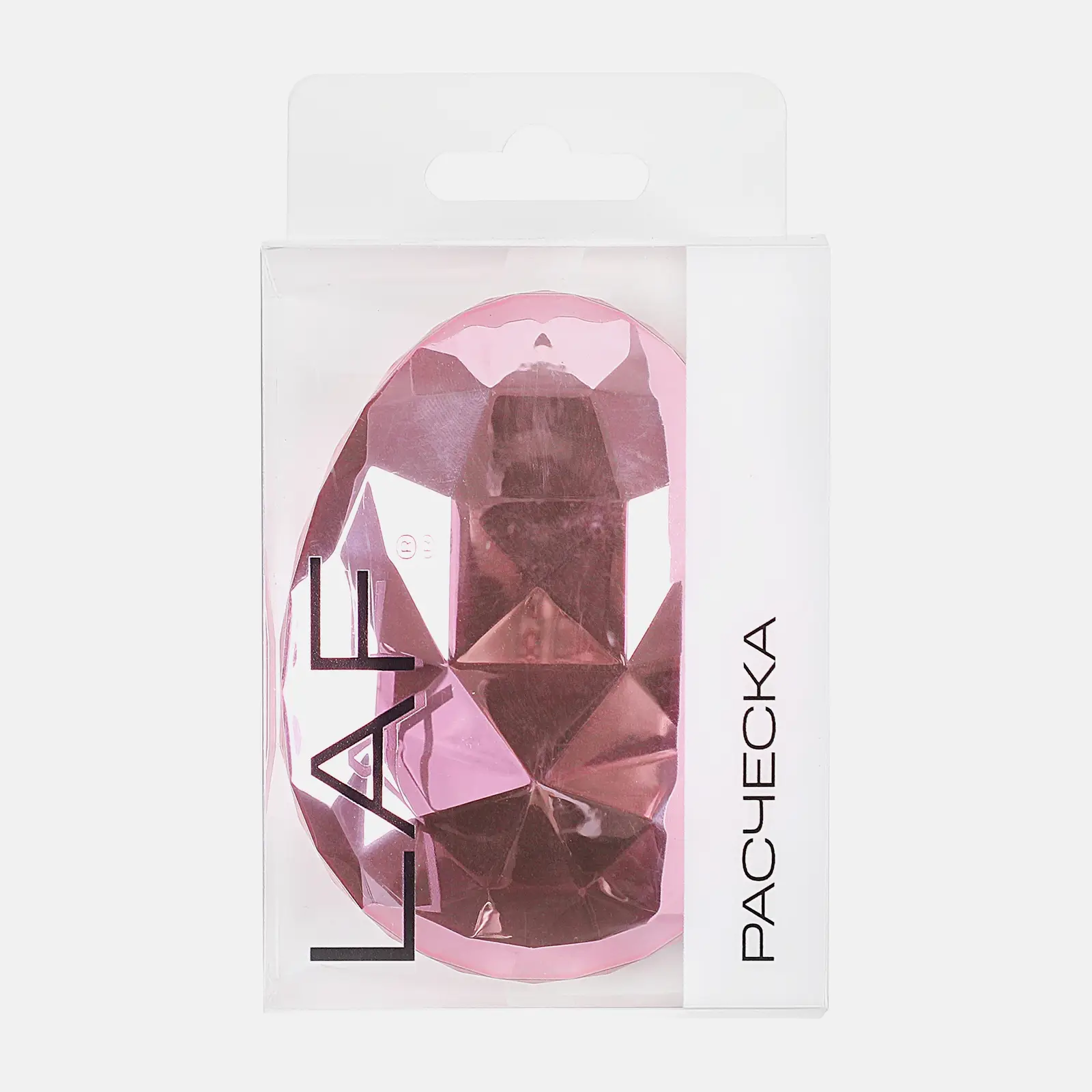 Расческа для распутывания волос Fashion Care с крышкой 4.5*9.5*6см