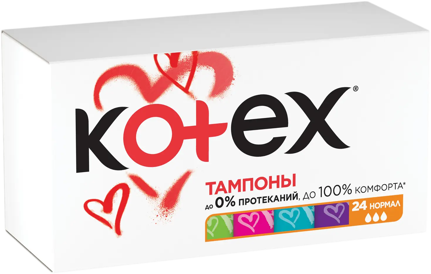 Тампоны Konex Normal 24шт