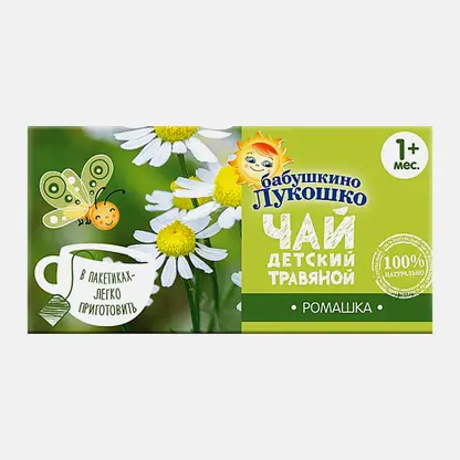 Чай Бабушкино Лукошко Ромашка детский 20 пак
