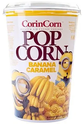 Изображение товара Попкорн Corincorn банан карамель 100г