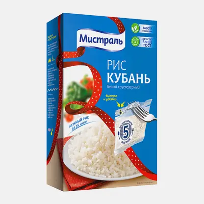 Рис Мистраль Кубань 400г