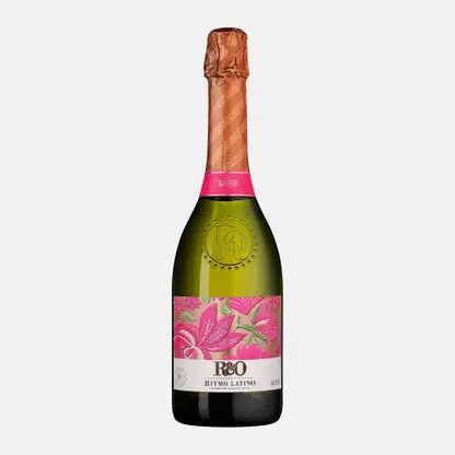 Розовое вино игристое брют Ritmo Latino 10% 750мл