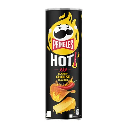 Изображение товара Чипсы Pringles Hot Картофельные острый сыр 160г