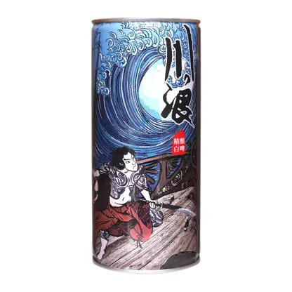 Пиво Chuanlang светлое нефильтрованное пастеризованное 4.1% 1л