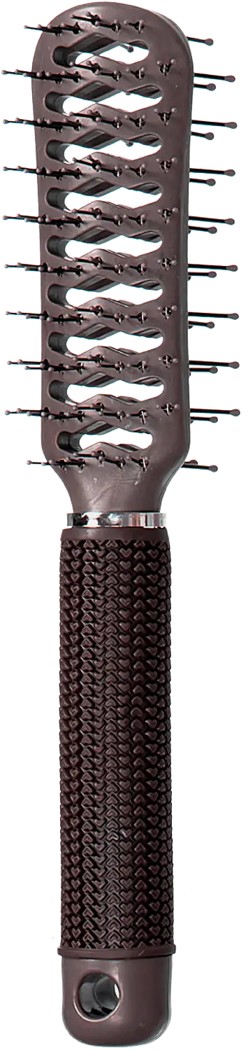 Расческа Магнат СМ6842 скелетная двухсторонняя brown 4.6*23*4.2см 78г