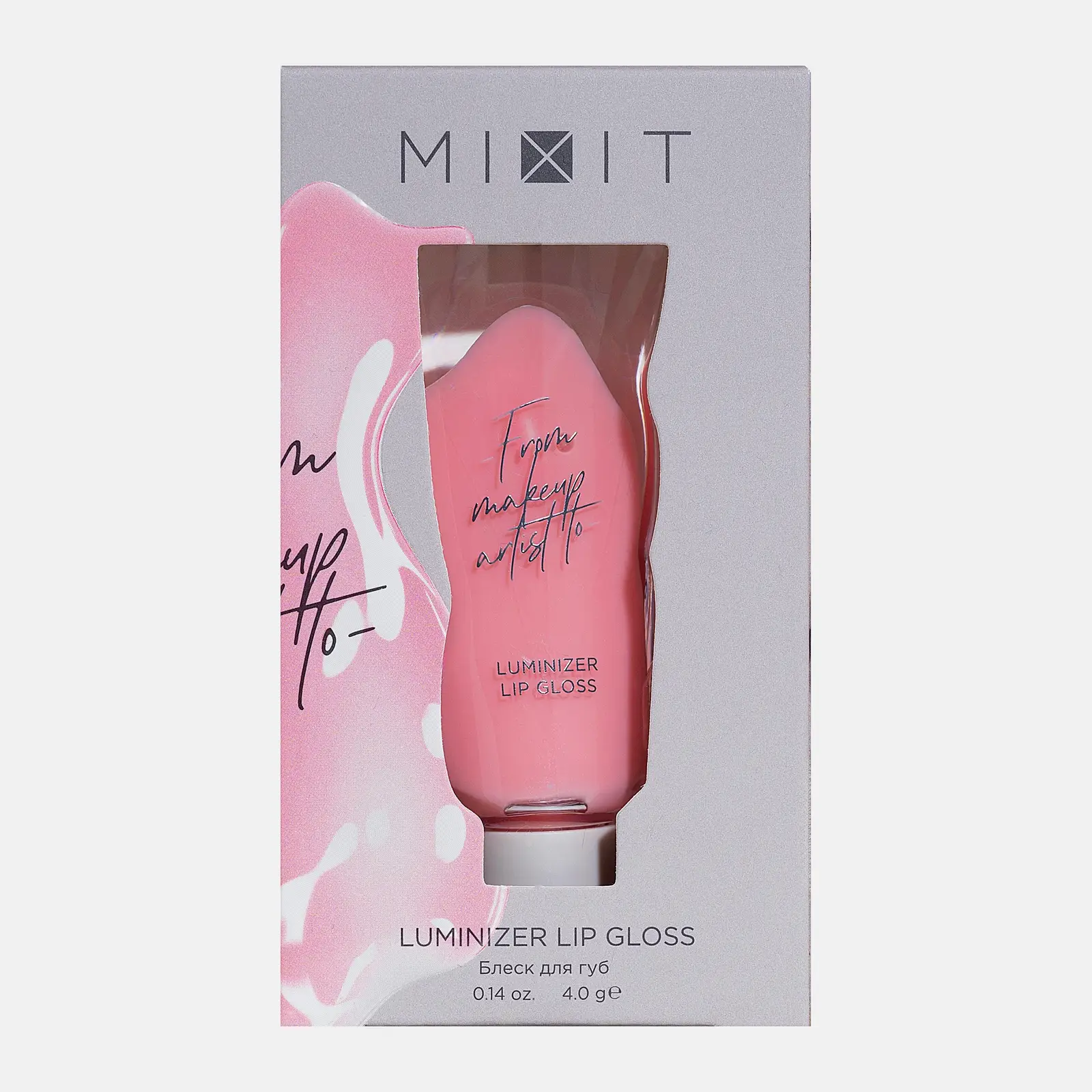 Блеск для губ тон 02 Mixit Make Up