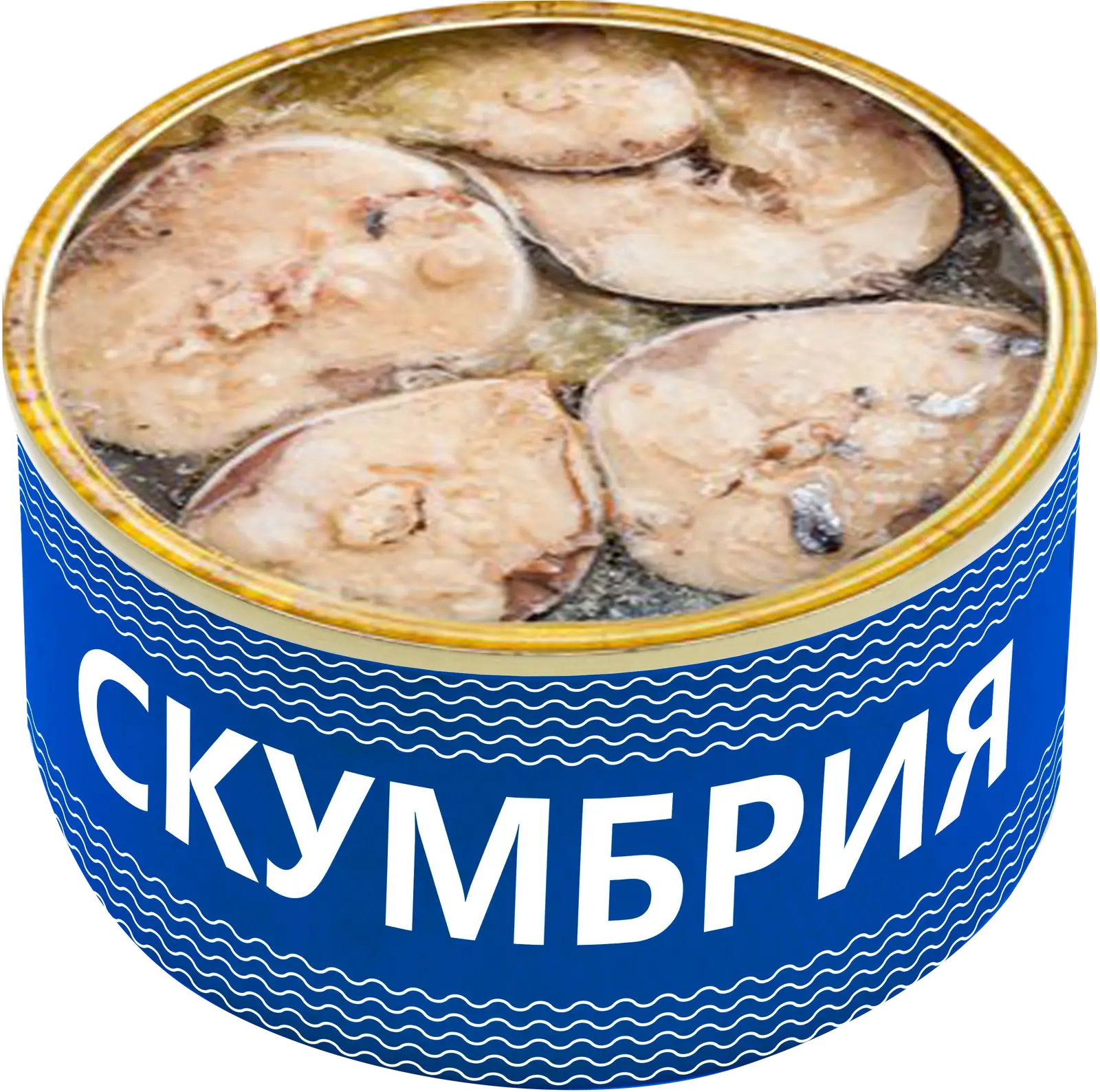 Скумбрия натуральная в масле 250г - Магнит-Продукты