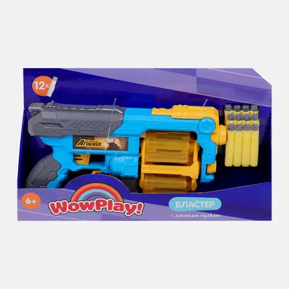 Бластер с мягкими пулями 5041202BS WowPlay!