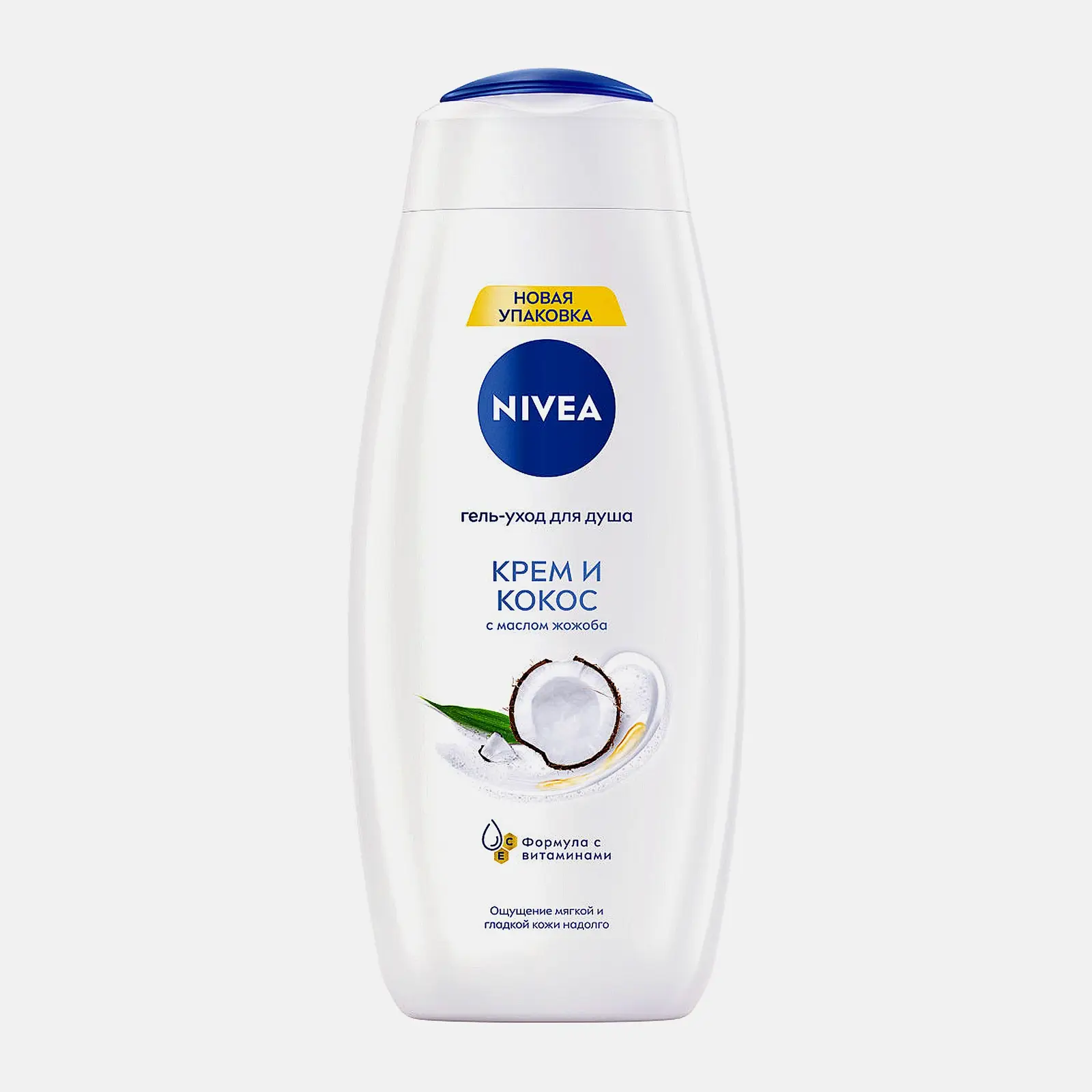 Гель-уход для душа Крем и кокос NIVEA 500мл