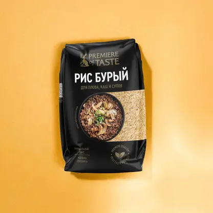 Изображение товара Рис Бурый Premiere of Taste 400г