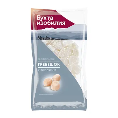 Изображение товара Филе гребешка Бухта изобилия свежемороженое 250г