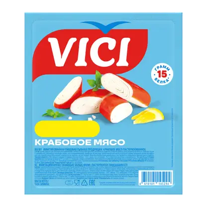 Изображение товара Крабовое мясо Vici 220г
