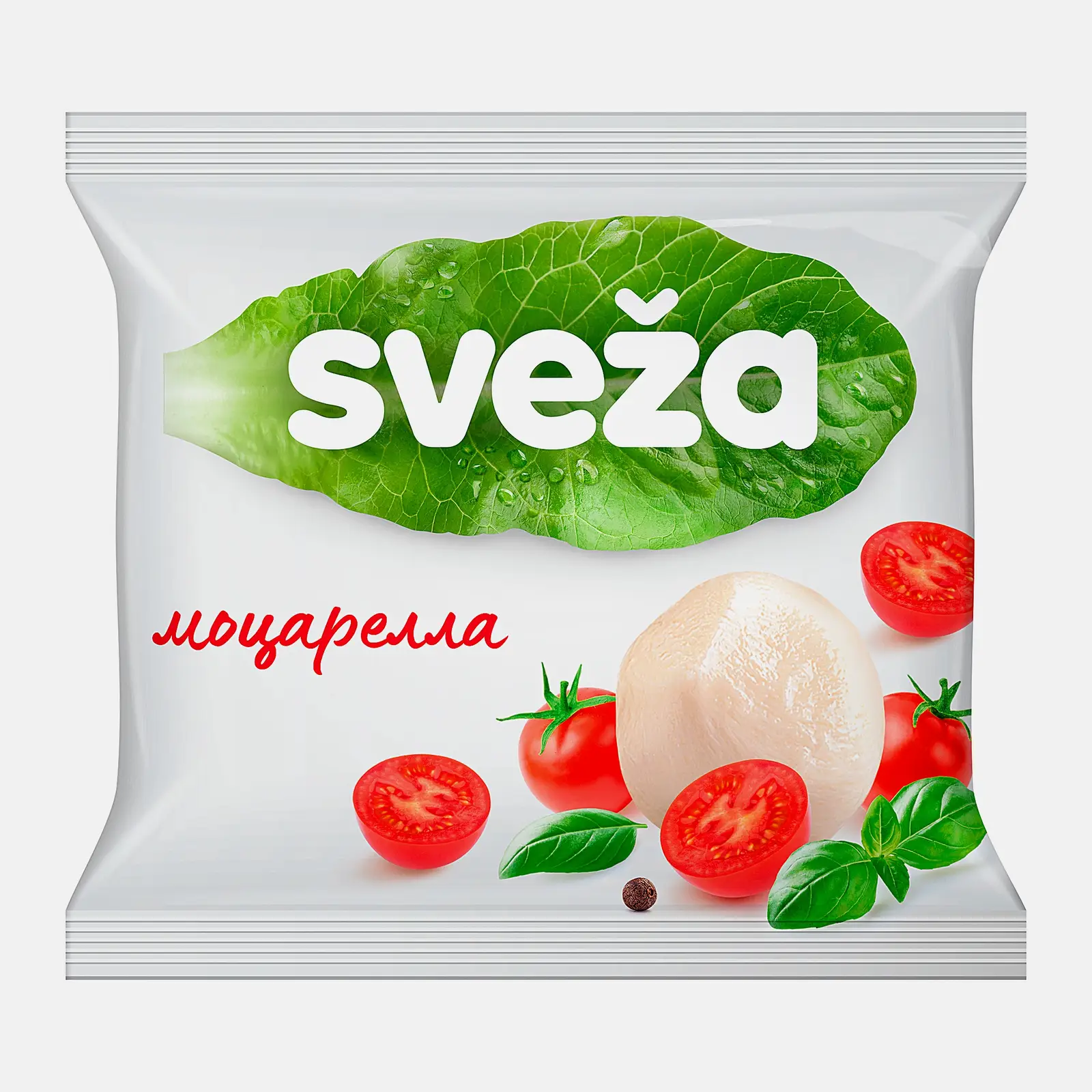 Сыр Моцарелла Савушкин Продукт SVEZA 45% вес с заливкой 250г вес сыра без заливки 100г