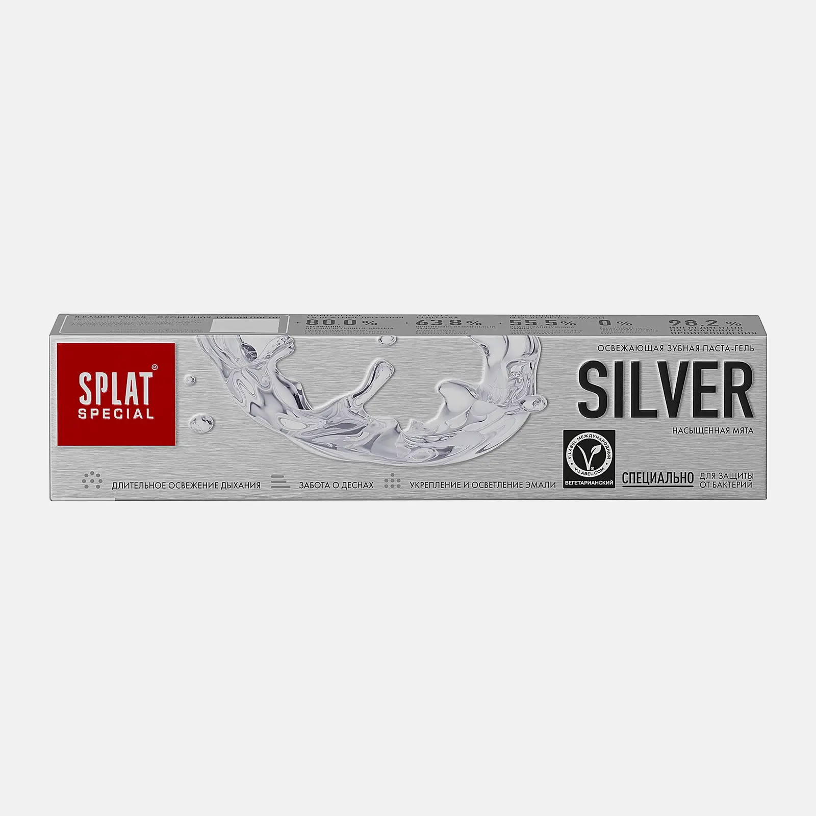Зубная паста Splat Special Silver 75мл