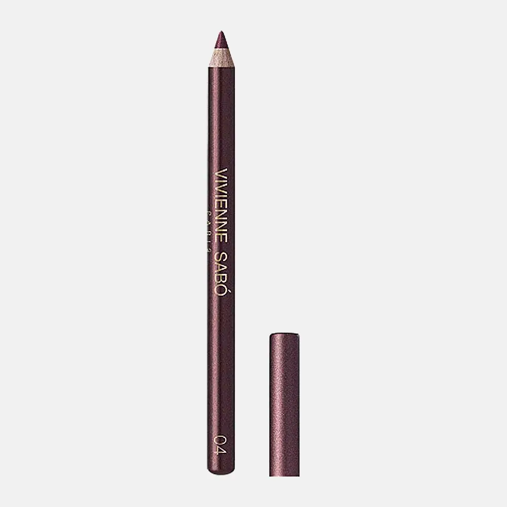 Карандаш для глаз тон 04 Dark Purple Merci Vivienne Sabo